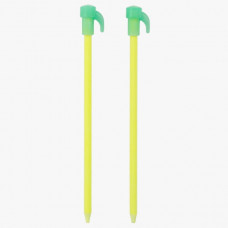 FLUORESCENT PEGS 20CM, 6 PACK