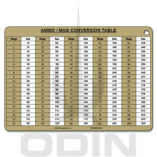 A5 Ammo/Mag Conversion Slate Cards